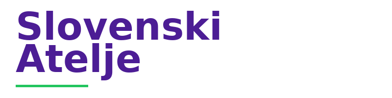 Slovenski Atelje logo